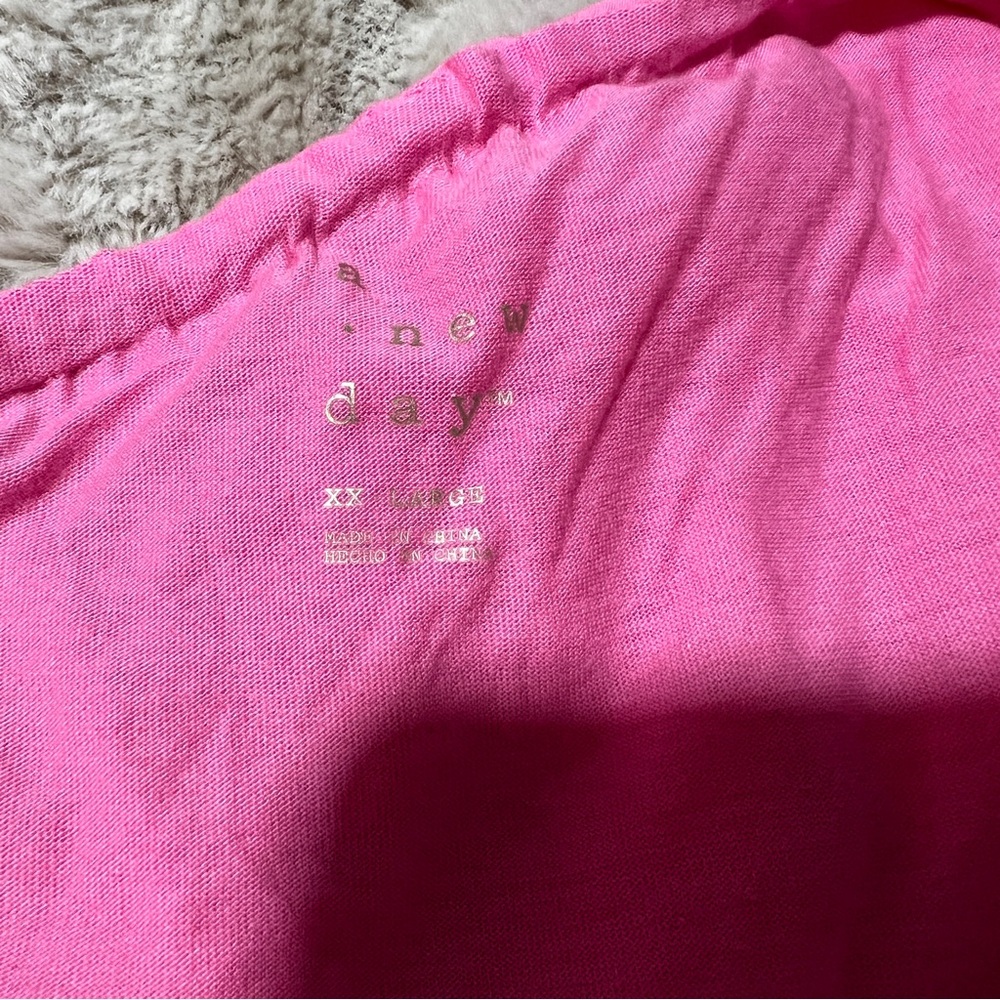 Pink Off-Shoulder Ruffle Top - Picture 2 of 3